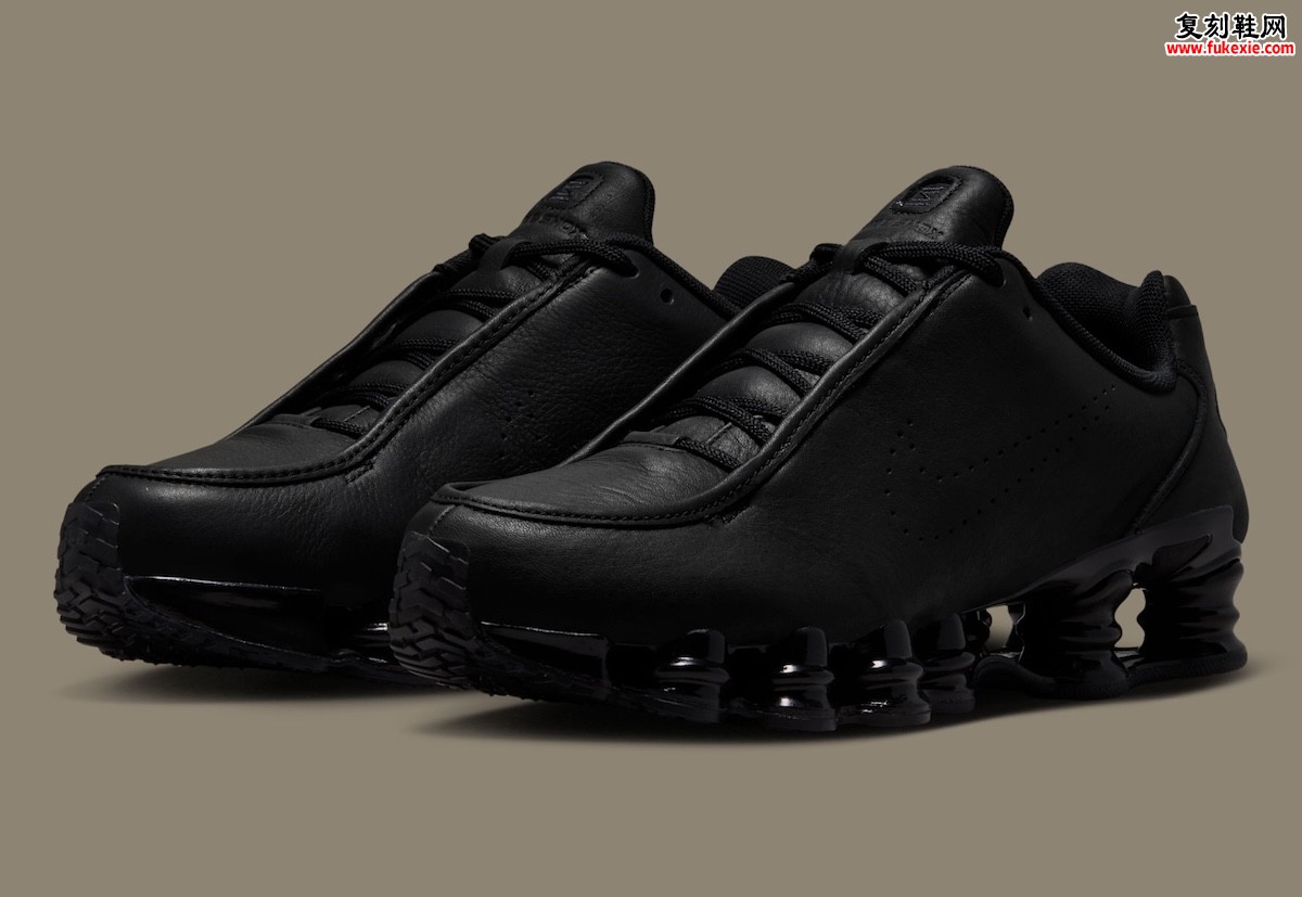 Nike Shox TL Black Leather 放弃网面拥抱纯黑皮革 2026 秋季以 190 美元重新定义复古机械跑鞋缩略图
