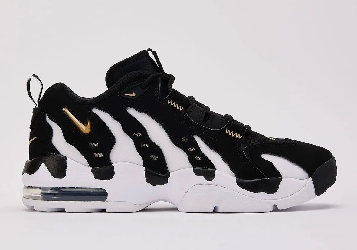 Deion Sanders’ Nike Air DT Max 96 Low 迪昂·桑德斯经典橄榄球训练鞋黑白金配色5月1日震撼登场