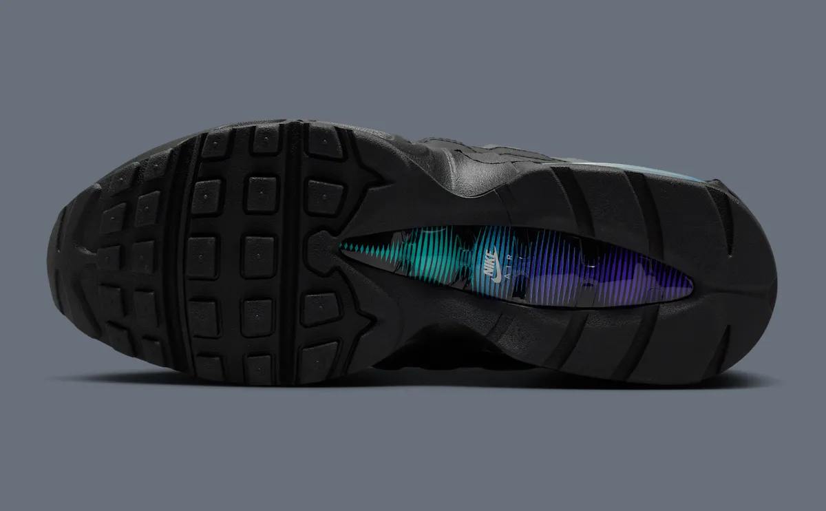 Nike Air Max 95 OG Big Bubble “Black Grape” “黑葡萄”配色2026年春季登场