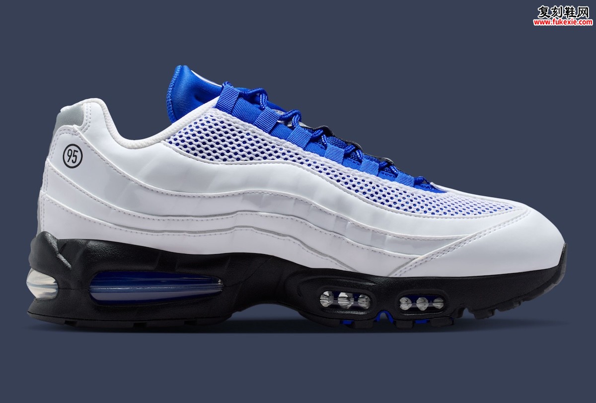 绿茵基因注入经典跑鞋:Nike Air Max 95“Total 90”赛车蓝配色2026夏季登场