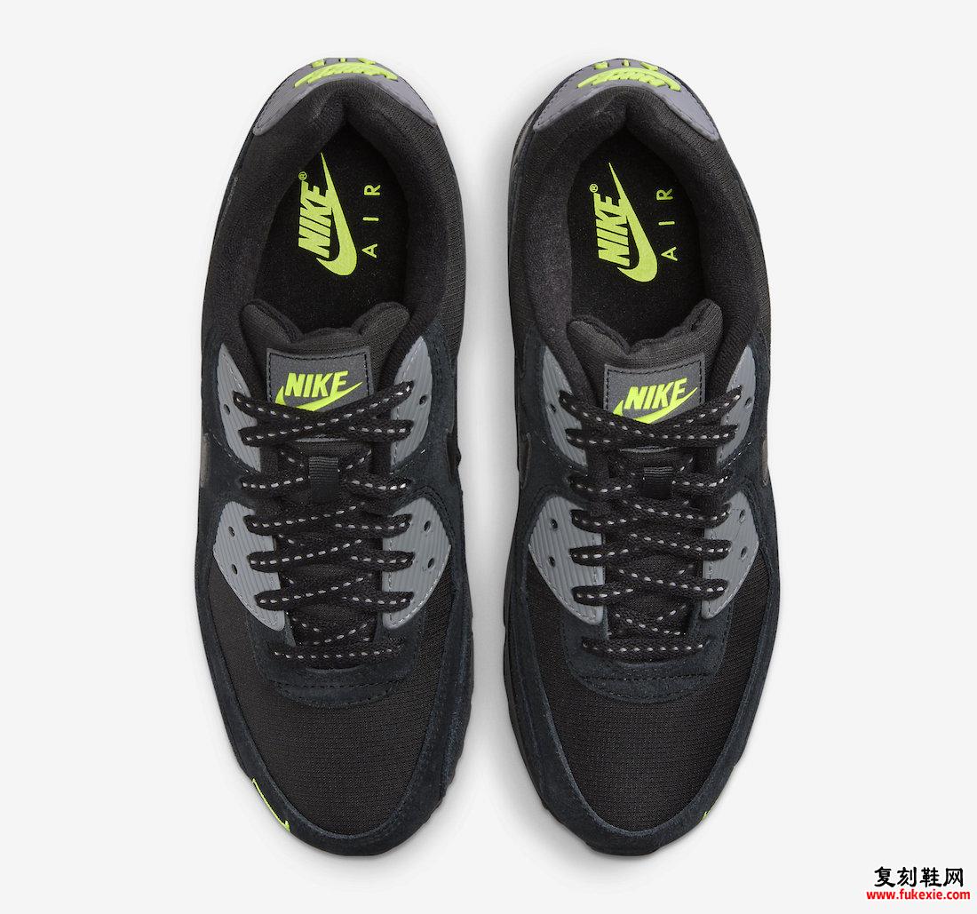 耐克为这款 AIR MAX 90 添加了 VOLT MINI SWOOSHES