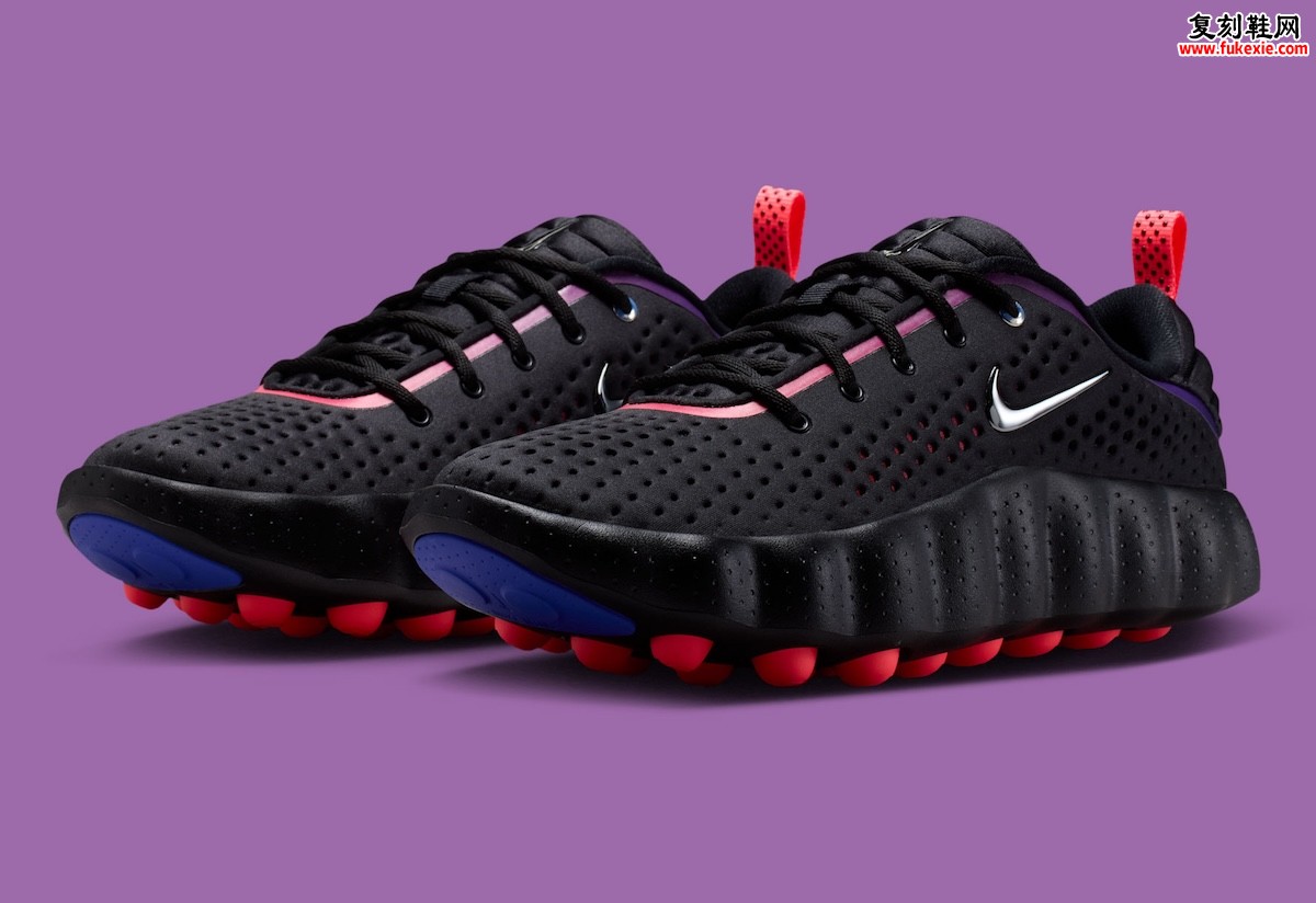 Nike Mind 002 “Black/Indigo Burst”黑靛蓝爆发配色7月9日发售 压力点缓震科技全解析 深度独家评测缩略图