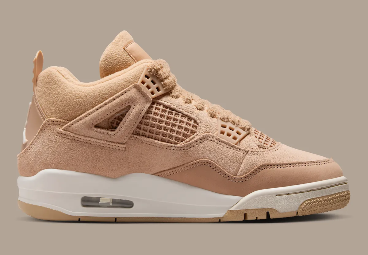 Jordan Brand冬日献礼！Air Jordan 4“Cozy Girl”11月1日温暖登场，质感拉满只为她而来