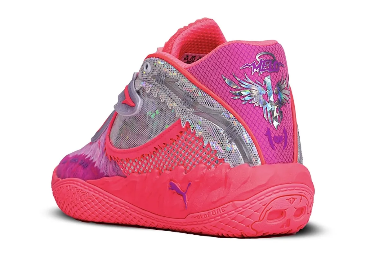 PUMA MB.05 World Tour 312129-01发售！洋红风暴+骷髅镜面定义未来实战图腾