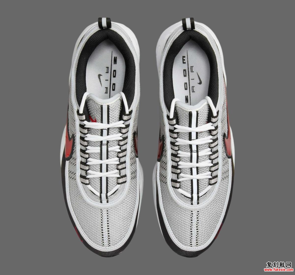 Nike Air Zoom Spiridon OG “Sport Red” 将于 2024 年 12 月发布 货号:HF9117-001