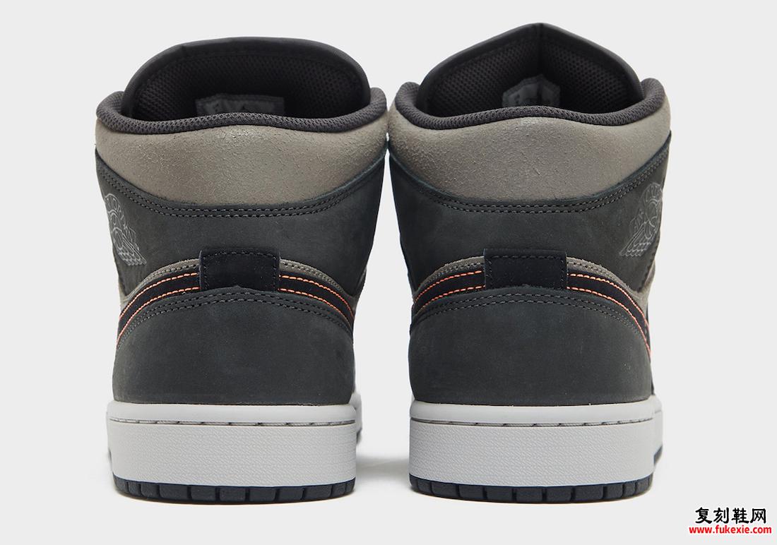 AIR JORDAN 1 MID “NIGHT STADIUM” 万圣节发售 货号：FQ8338-017