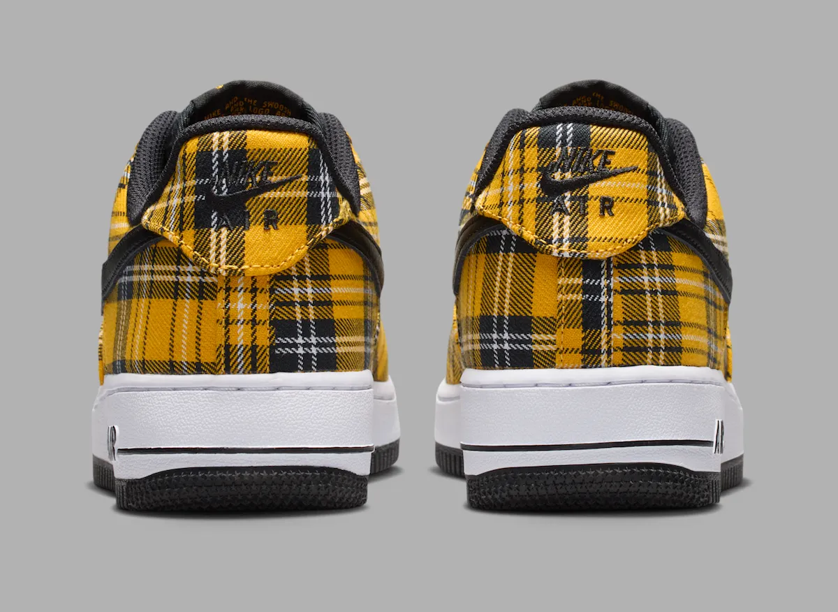 Nike Air Force 1 Low 黄色格子独领风骚灵感 女性专属 2026 年七月发售 价格 $125插图4 Nike Air Force 1 Low 黄色格子独领风骚灵感 女性专属 2026 年七月发售 价格 $125
