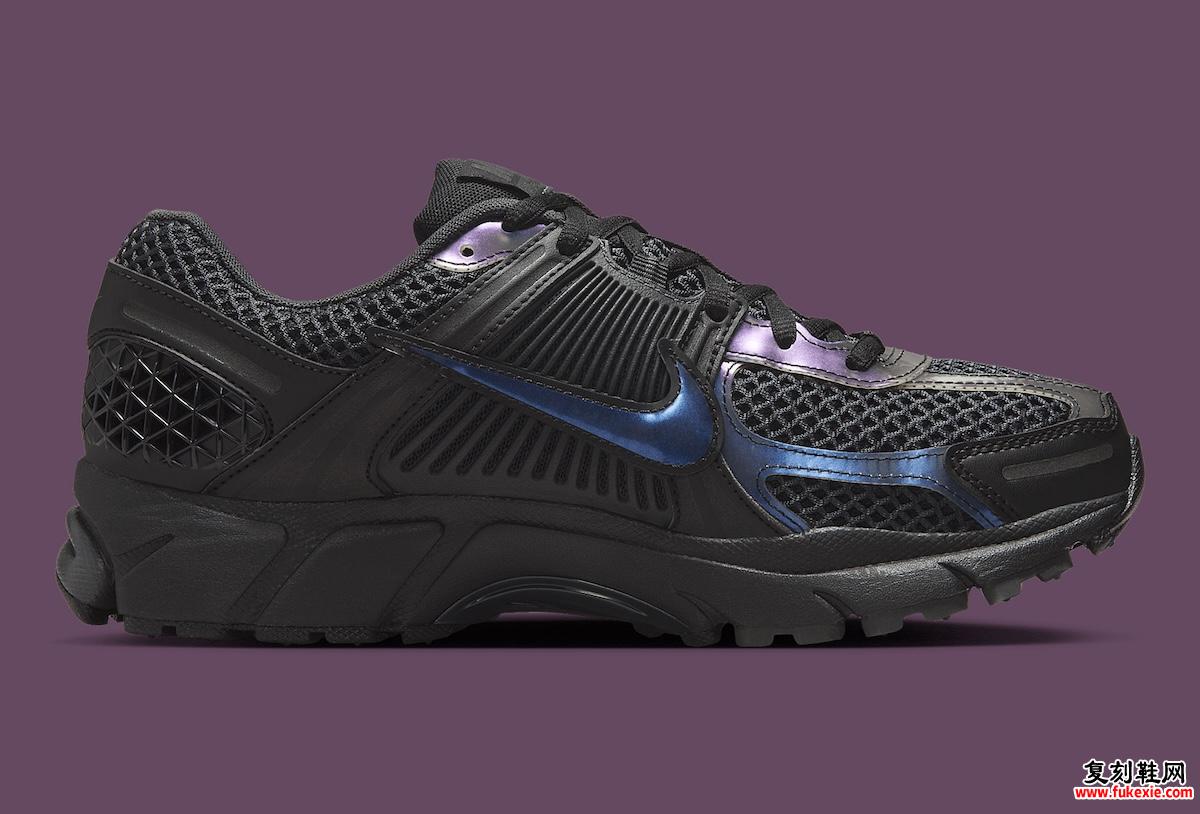 Nike Zoom Vomero 5 “Iridescent” 深度解析：2025年暗黑美学与虹彩科技的暴力融合