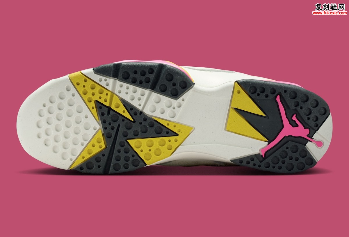 乔丹MVP 92「粉红柠檬」2026年春季发售 AJ7设计基因融合休闲风尚