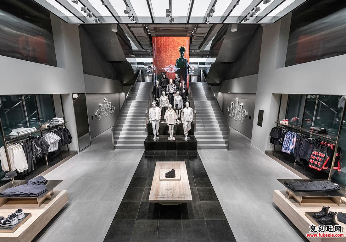 JORDAN BRAND 在中国开设第一家 WORLD OF FLIGHT 商店