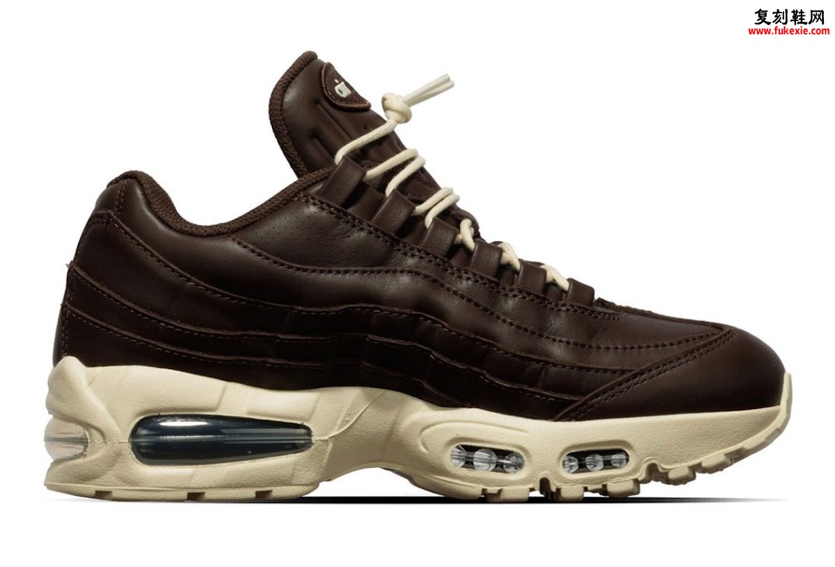 棕调叙事：2026春季Nike Air Max 95以皮革重塑经典，用质感对话日常穿搭哲学