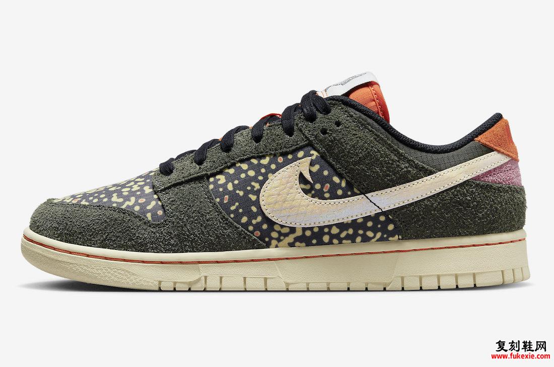 NIKE DUNK LOW “RAINBOW TROUT” 将于 6 月 16 日发布 货号：FN7523-300