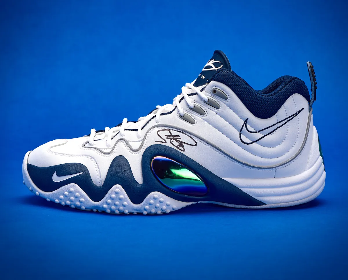 Nike Zoom Flight 5 “White/Midnight Navy”基德白午夜蓝虫眼复刻2027回归插图4 Nike Zoom Flight 5 “White/Midnight Navy”基德白午夜蓝虫眼复刻2027回归
