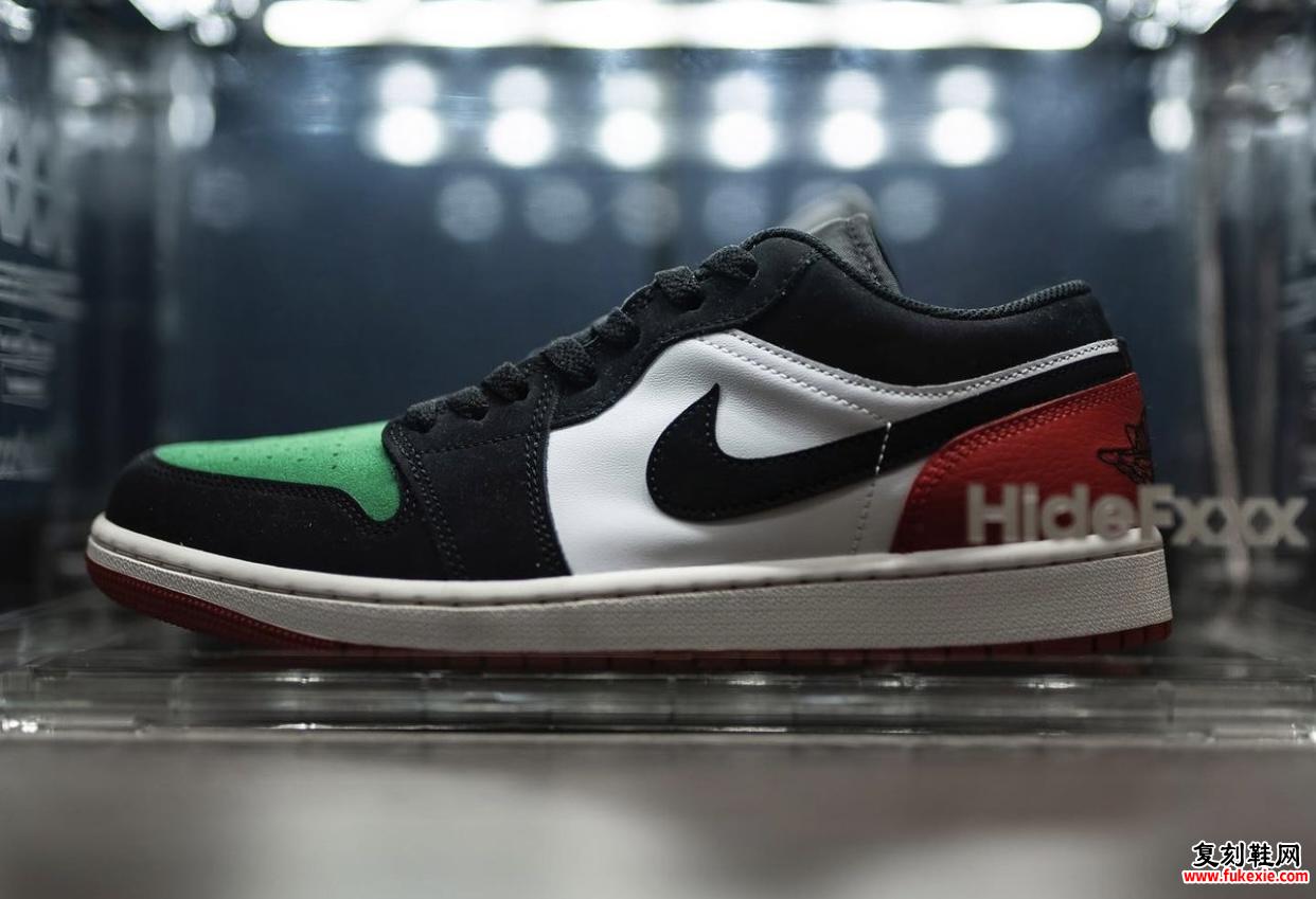 一起来了解 AIR JORDAN 1 LOW “QUAI 54” (2023) 货号：DQ6703-100