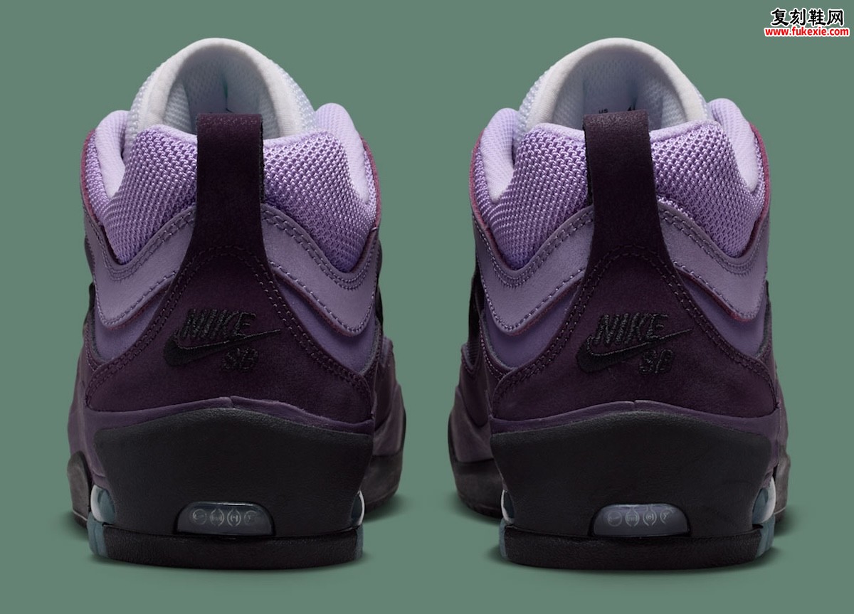 Nike SB Air Max Ishod“Grand Purple”官图曝光，深紫渐变演绎低调滑板美学
