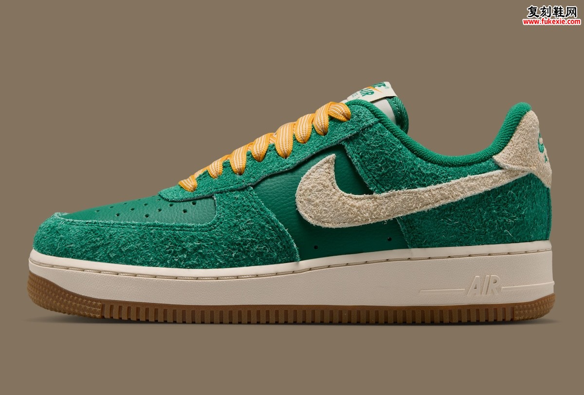 Nike Air Force 1 “Game Day” 孔雀绿配色致敬复古运动精神，2026年6月20日正式发售