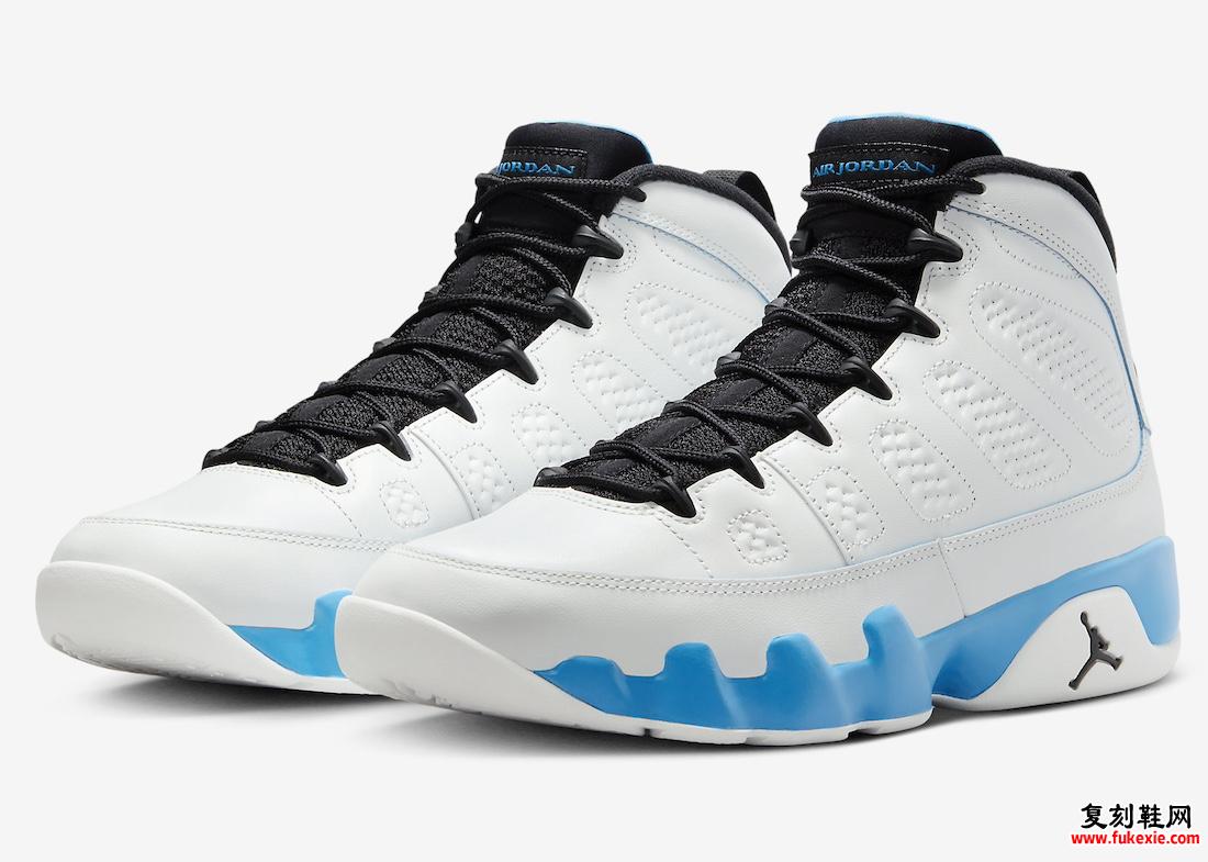 AIR JORDAN 9 “POWDER BLUE” 将于 2024 年 3 月回归 货号：FQ8992-101