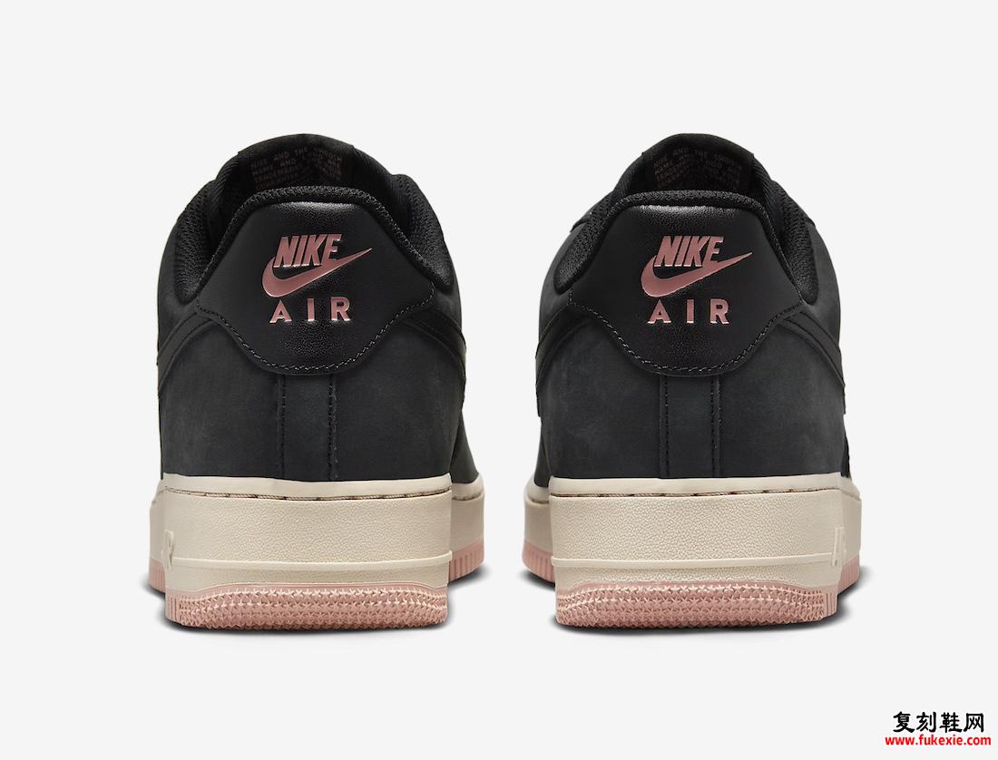 NIKE AIR FORCE 1 LOW LX“黑/红星尘”将于 2024 年春季发布货号:FB8876-001