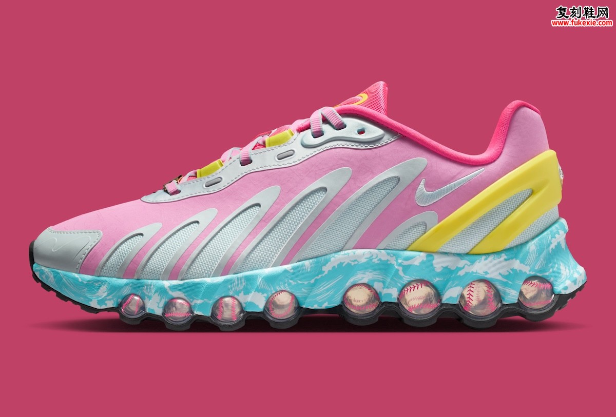 Nike Doernbecher慈善系列Air Max DN8 以垒球缝合与海浪波纹诉说康复故事