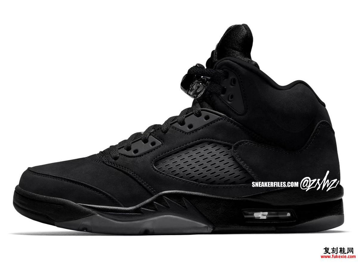 AIR JORDAN 5 “BLACK CAT” 于 2024 年 12 月发售 货号：FZ2239-001