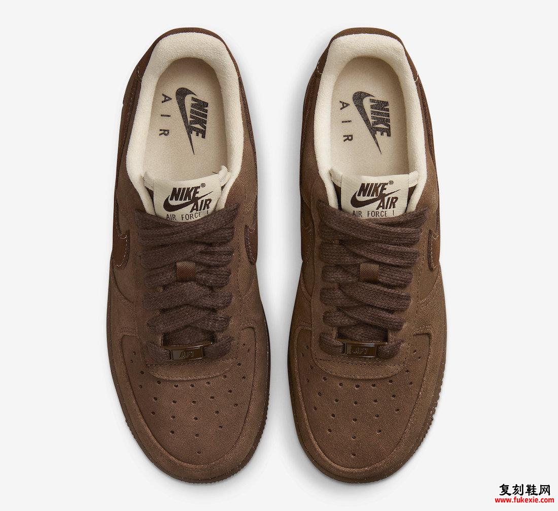 NIKE AIR FORCE 1 LOW “CACAO WOW”“可可哇”现已上市 货号：FQ8901-259