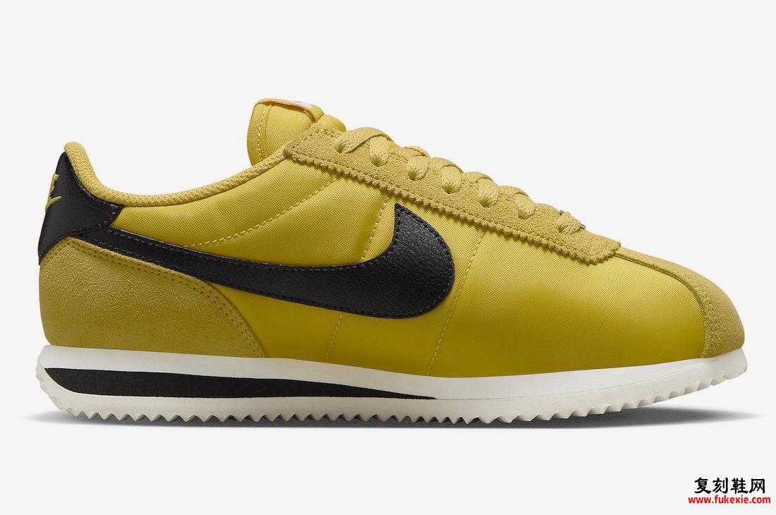 NIKE CORTEZ “VIVID SULPHUR” 搭配 BRUCE LEE VIBES 货号：DZ2795-700