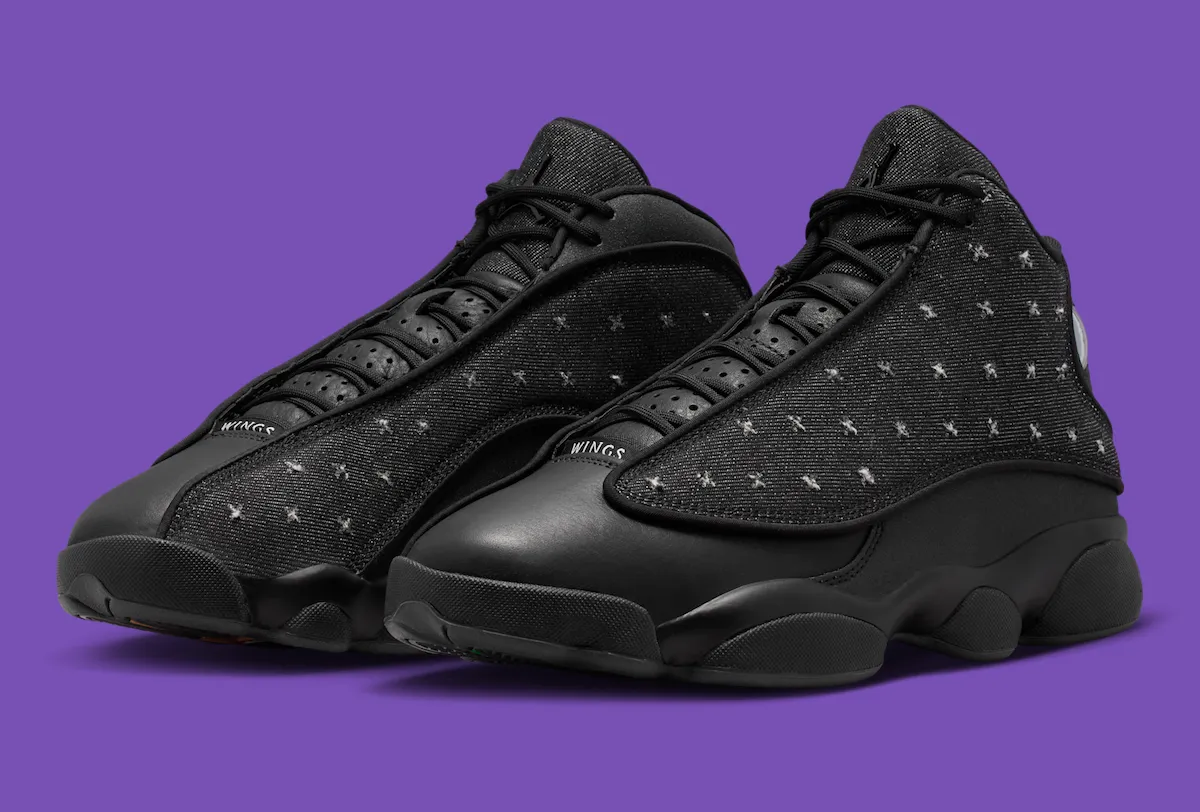 Air Jordan 13 Wings 公益教育联名 丹宁斜纹布 X 型缝线 五彩外底 2026 年 7 月 24 日发售缩略图