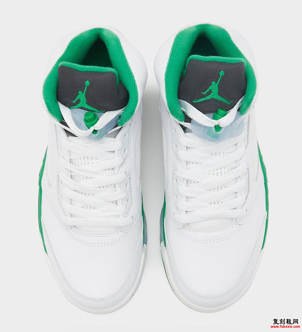 AIR JORDAN 5 “LUCKY GREEN” 将于 2024 年 2 月发布 货号：DD9336-103