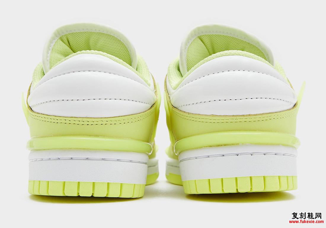 抢先欣赏：NIKE DUNK LOW TWIST“LEMON TWIST” 货号：DZ2794-100