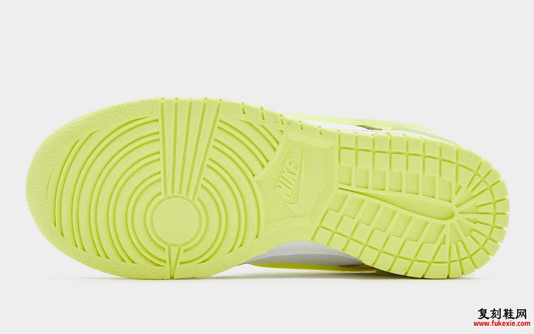 抢先欣赏：NIKE DUNK LOW TWIST“LEMON TWIST” 货号：DZ2794-100