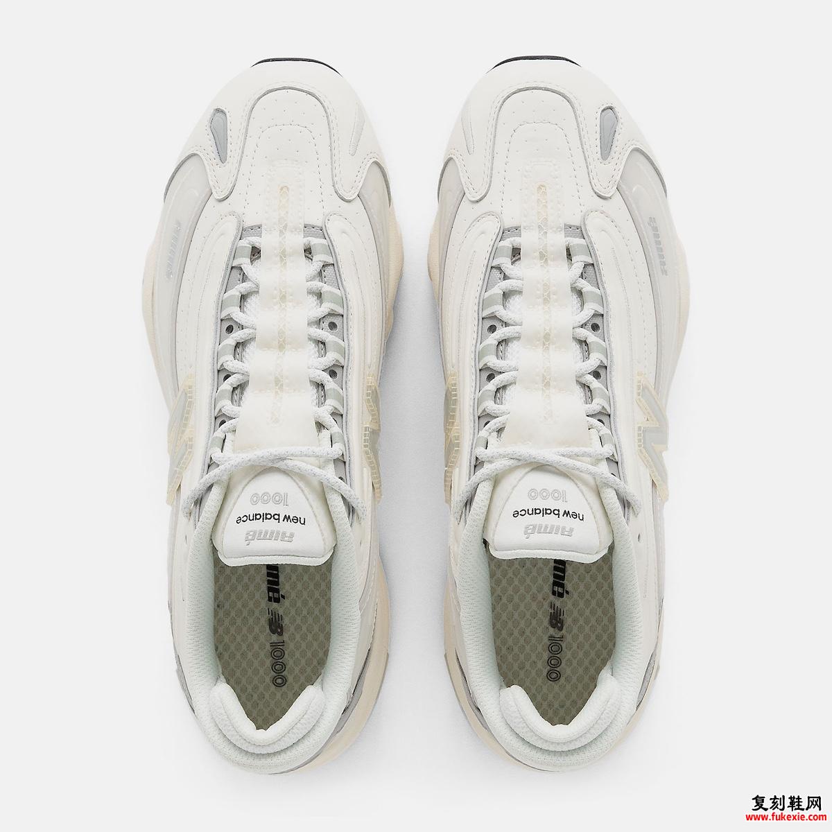 AIME LEON DORE X NEW BALANCE 1000 “WHITE” 将于 2024 年 6 月发售