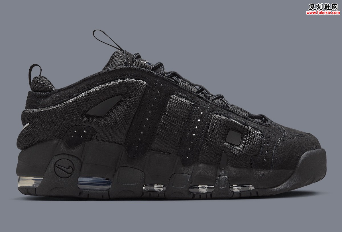 耐克Air More Uptempo Low黑魂版：2025秋季低调回归，重塑经典轮廓