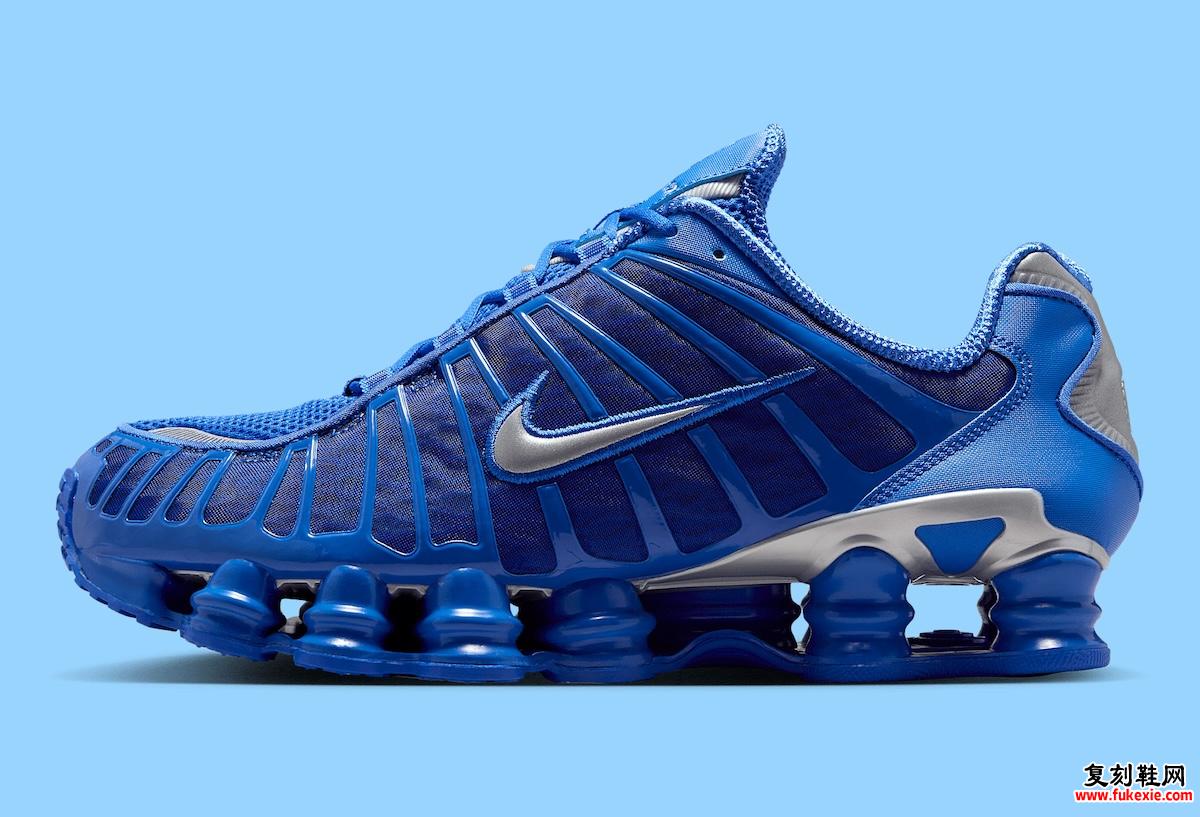 Nike Shox TL “Hyper Royal” 2025深度前瞻：千禧年科技美学的赛博复兴