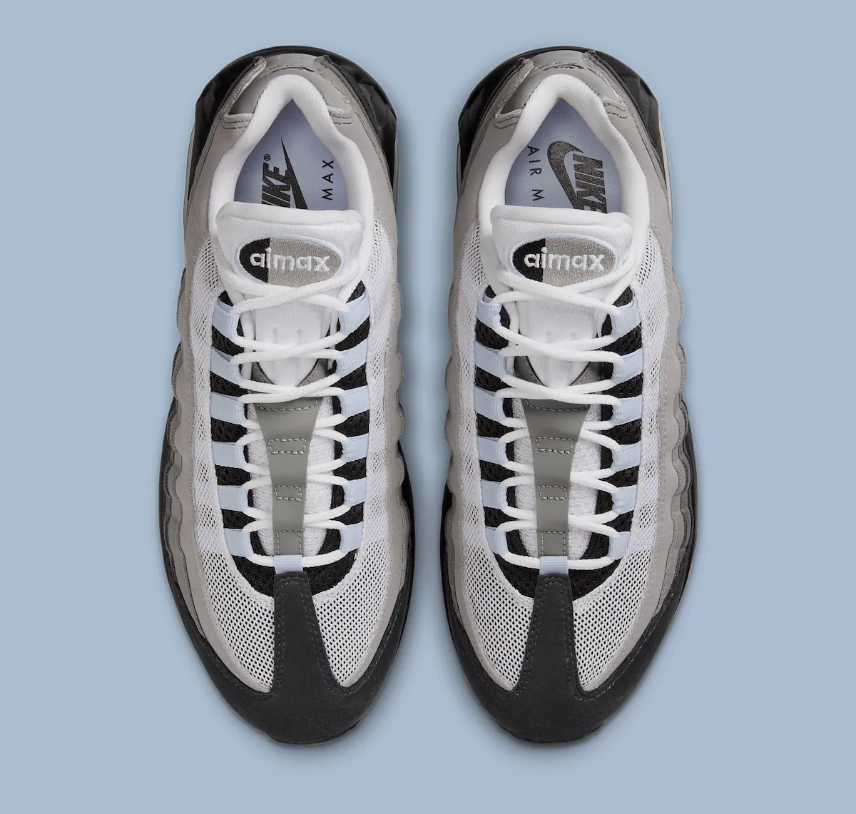 耐克引爆经典回归:2025 Air Max 95 '蓝调'配色携传奇大气垫8月21日发售