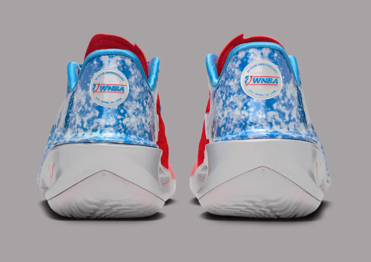 Nike GT Cut 4 “WNBA 30th Anniversary” 鸳鸯红蓝分割致敬WNBA三十年辉煌历程