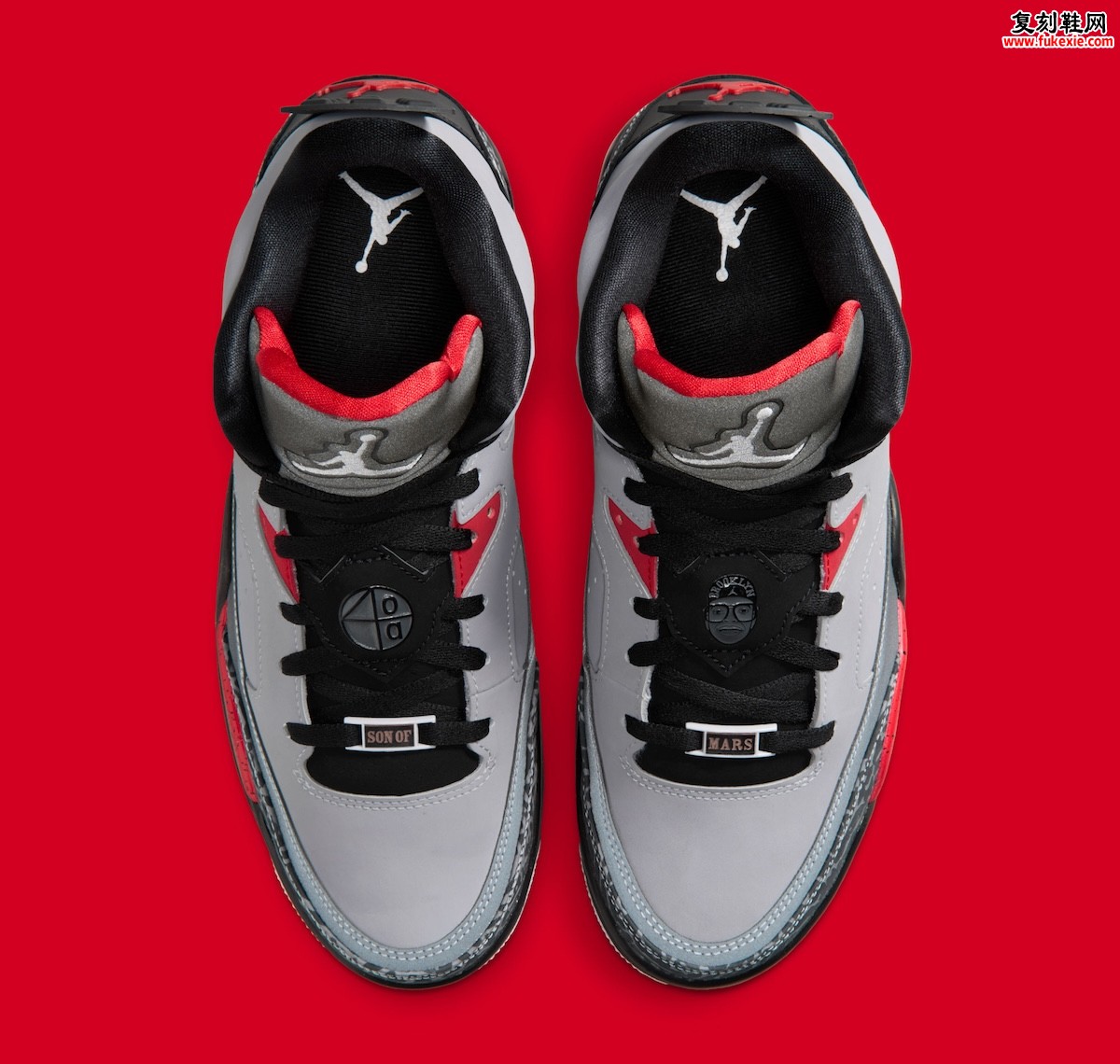 火星之子的水泥灰新衣：Jordan Son of Mars Low 带着爆裂纹与火红细节重返2026夏季
