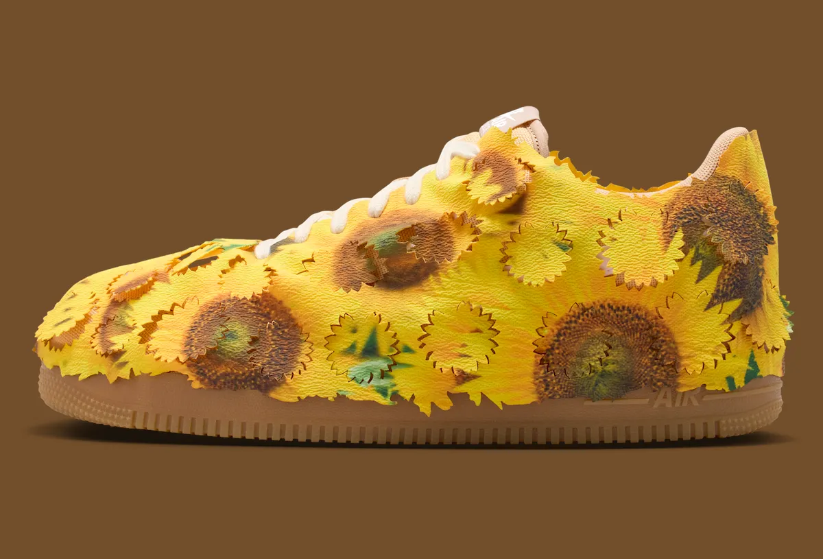 Nike Air Force 1 Low “Sunflower” “向日葵”秋季发售：可拆卸花套让小白鞋秒变花田，定价125美元