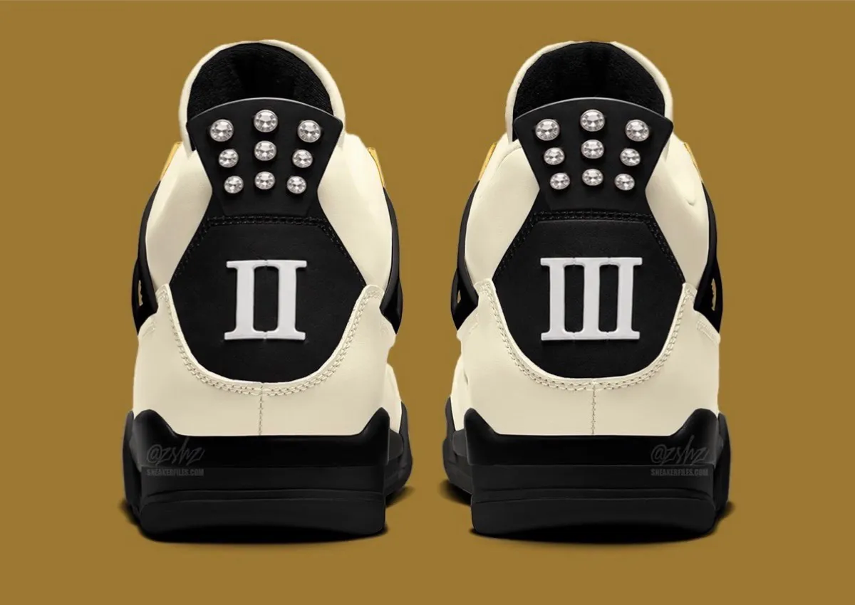 Air Jordan 4 “Musik” 致敬九十年代嘻哈黄金年代,卡其鞋面融合黑色细节与金色元素