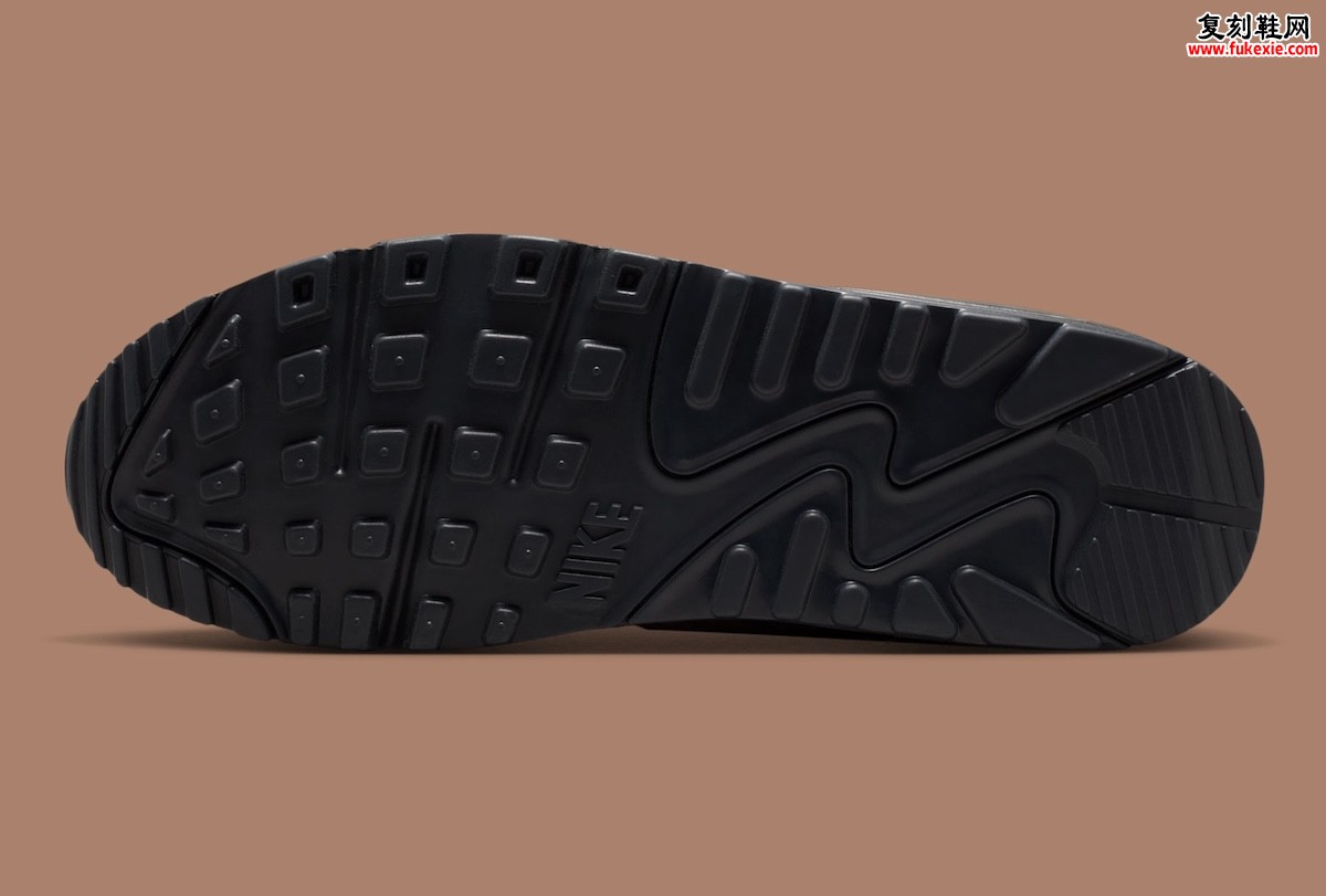 耐克Air Max 90 Premium “浅英伦棕” 木纹麂皮与黑胶质感演绎低调奢华 预计2026年春季发售