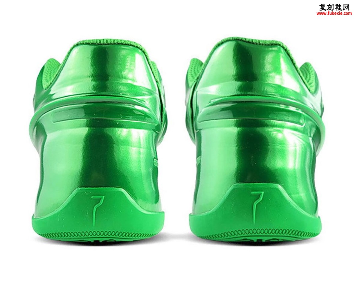 Nike KD 19 “Gorge Green”杜兰特KD19糖果系列新色「峡谷绿」全鞋统一绿色色调，9月6日发售$155