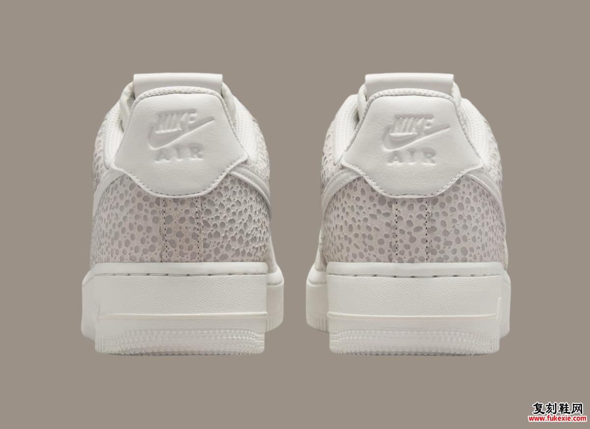 NIKE AIR FORCE 1 LOW SAFARI “PHANTOM” 将于 2024 年秋季发售 货号：FV6519-001