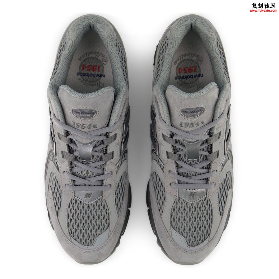 New Balance 1954R 灰黑双色官图释出:2002底盘搭配1906R后跟,ABZORB + N-ergy双重缓震定义2026 Y2K跑鞋新章插图4 New Balance 1954R 灰黑双色官图释出:2002底盘搭配1906R后跟,ABZORB + N-ergy双重缓震定义2026 Y2K跑鞋新章