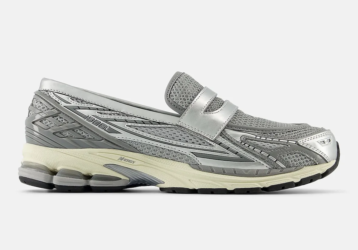 New Balance 1906L金属银乐福鞋7月7日补货，乐福运动混血设计重塑通勤美学