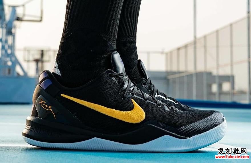 NIKE KOBE 8 PROTRO “HOLLYWOOD NIGHTS” 2024 秋季发售 货号：HF9550-001