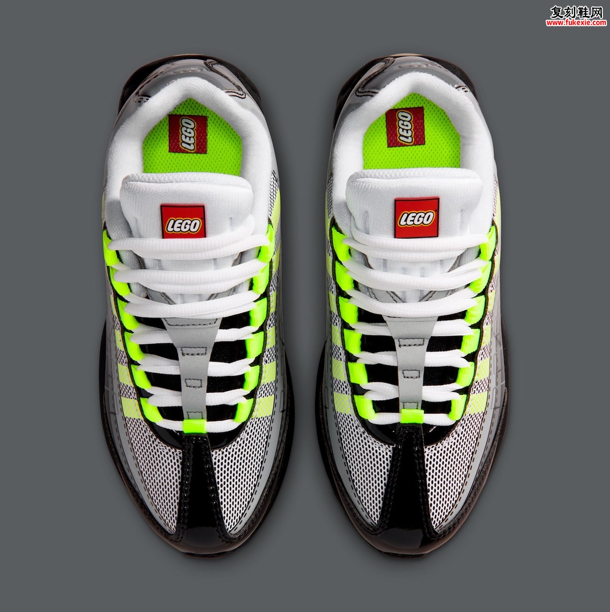 乐高与耐克联名新作Air Max 95 “霓虹” 将于2026年3月28日发售 售价162美元