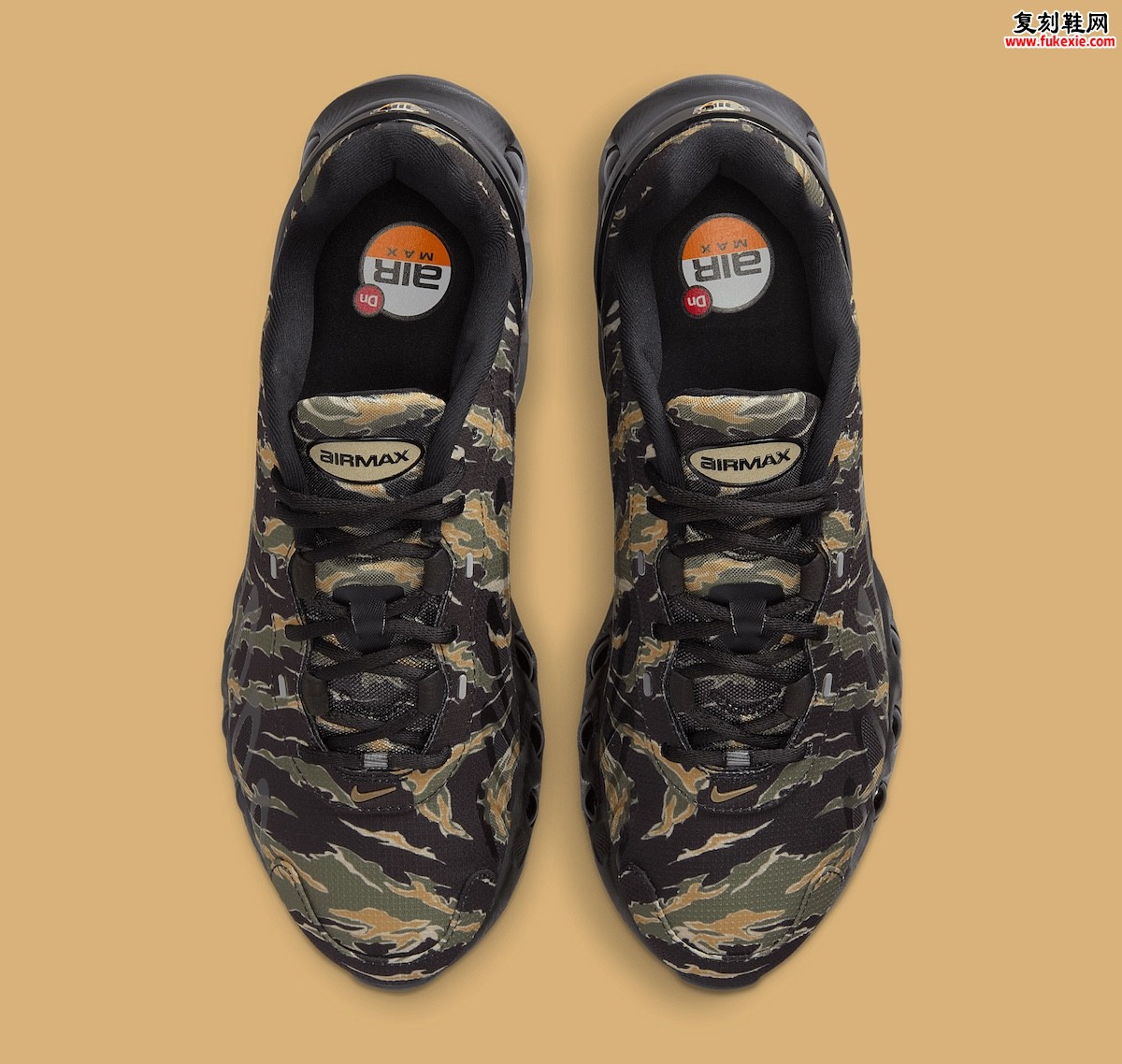 Nike Air Max Dn8虎纹迷彩版｜橄榄绿战术美学引爆2025秋季球鞋圈