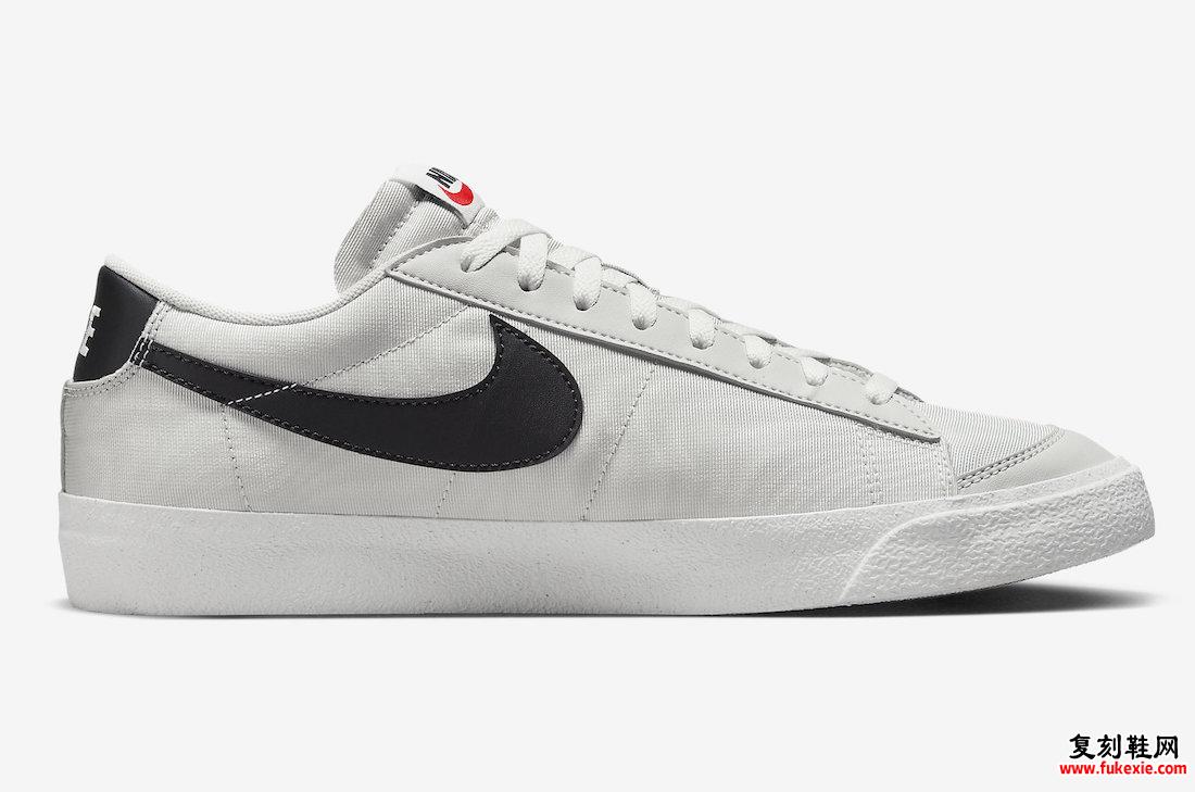 NIKE BLAZER LOW '77 “LIGHT BONE” 采用帆布打造 货号：DV7198-001