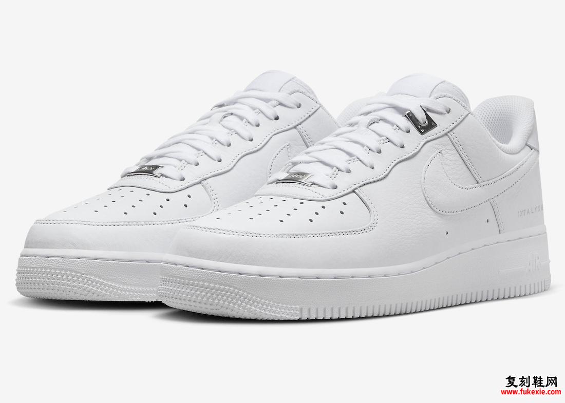 ALYX X NIKE AIR FORCE 1 LOW 2023年12月发布 货号：FJ4908-100