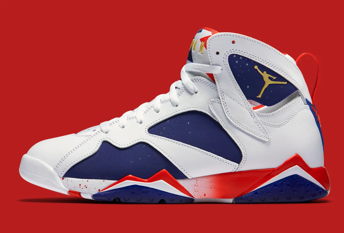 乔丹品牌发布Air Jordan 7 “Tinker Alternate” 复刻版 揭秘1992年巴塞罗那奥运会球鞋设计的另一种可能