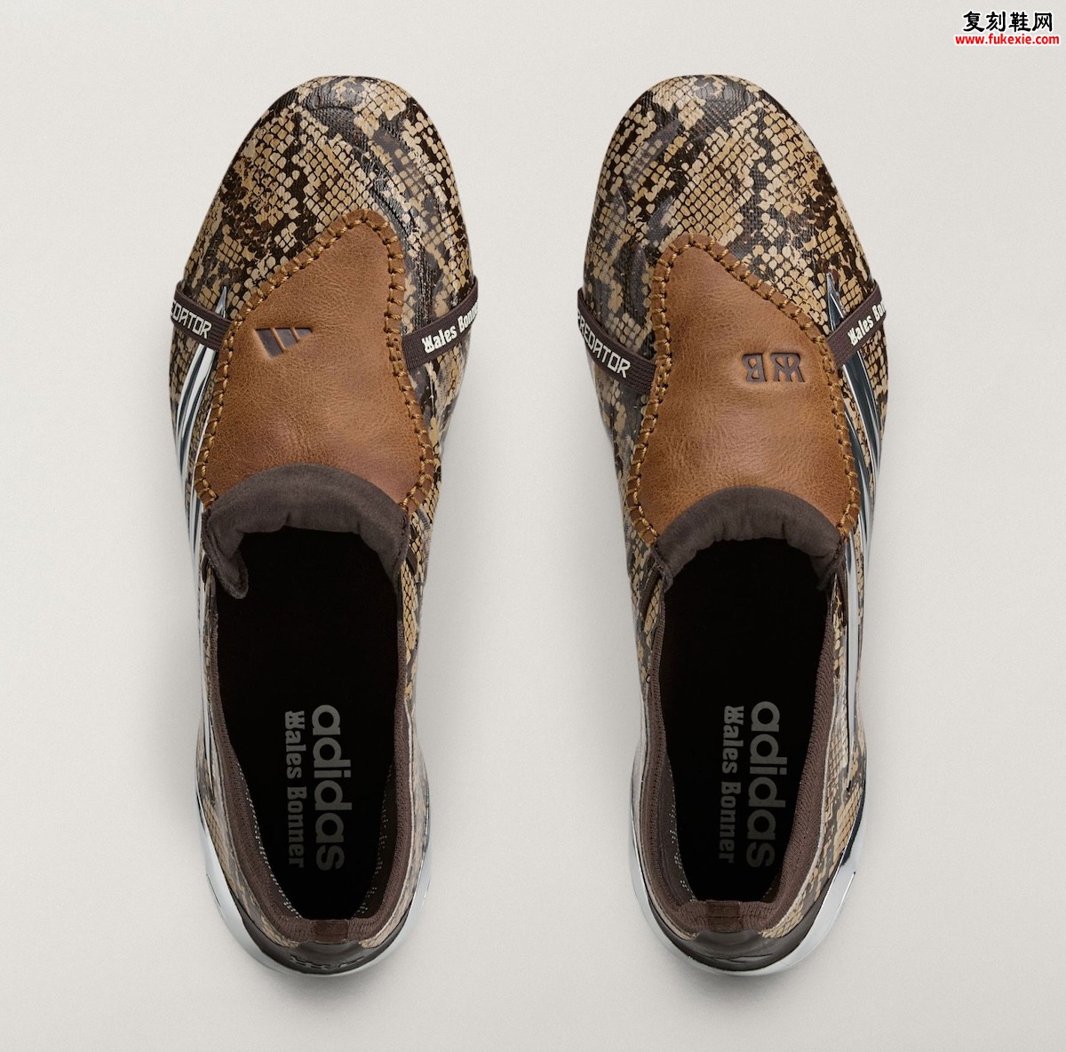 Wales Bonner x adidas Predator “Snakeskin”英伦才女Wales Bonner跨界重塑绿茵经典
